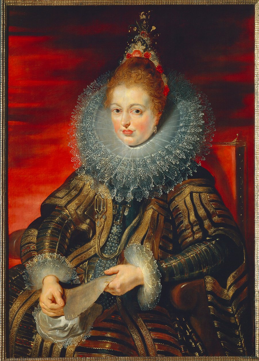 Østrig, Wien, Portræt af Isabella Clara Eugenia af Habsburg (1566 - 1633) af Peter Paul Rubens