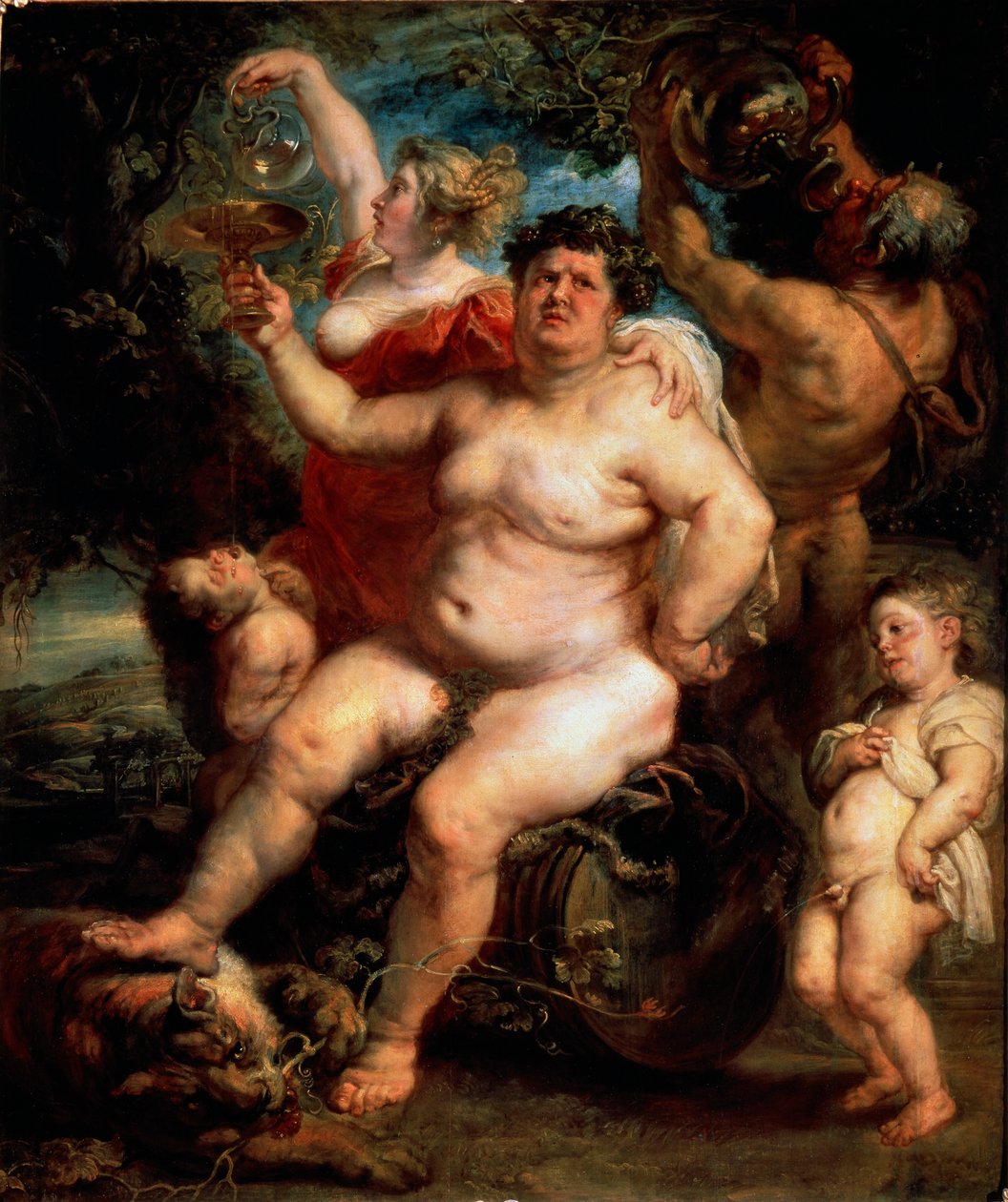 Bacchus, 1638-1640. af Peter Paul Rubens