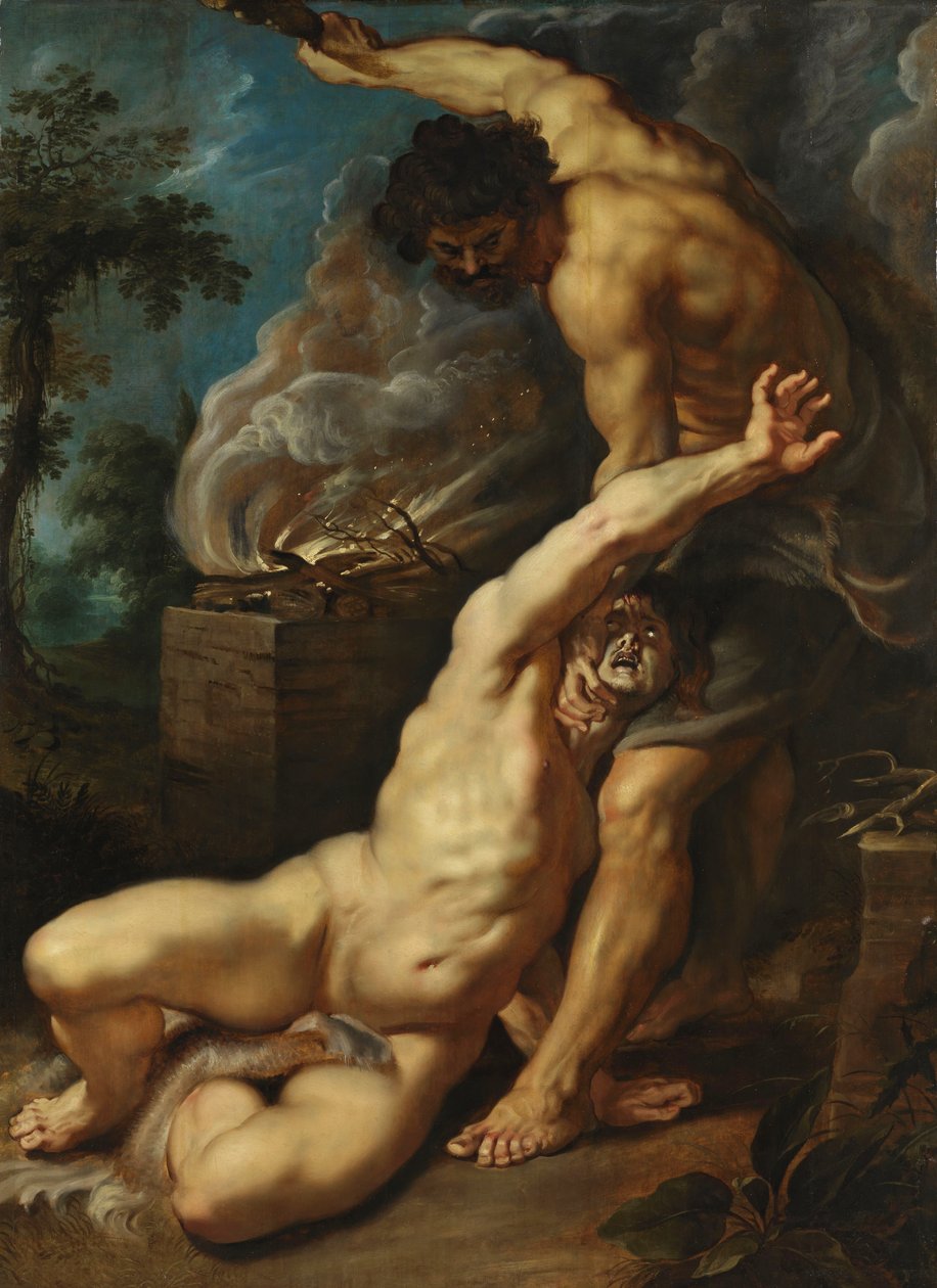 Kain dræber Abel af Peter Paul Rubens