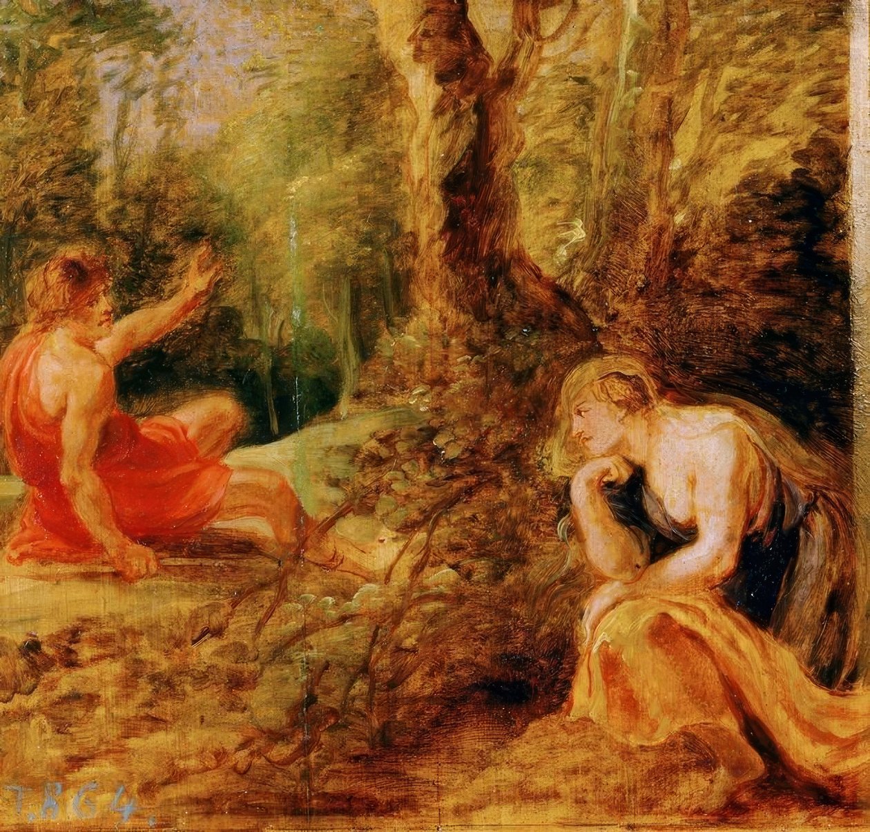 Cephalus og Procris af Peter Paul Rubens