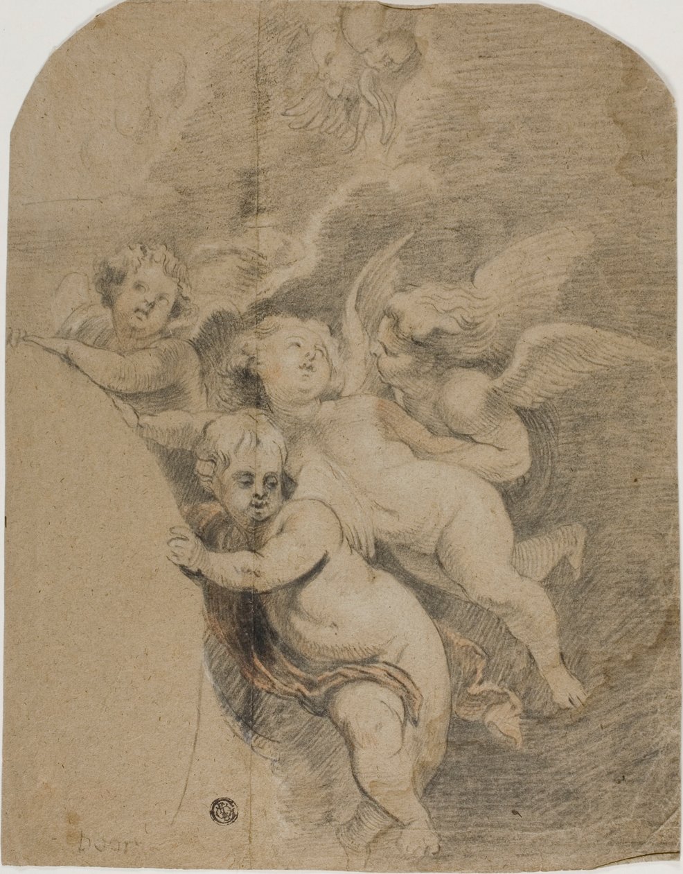 Kjeruber og putti af Peter Paul Rubens