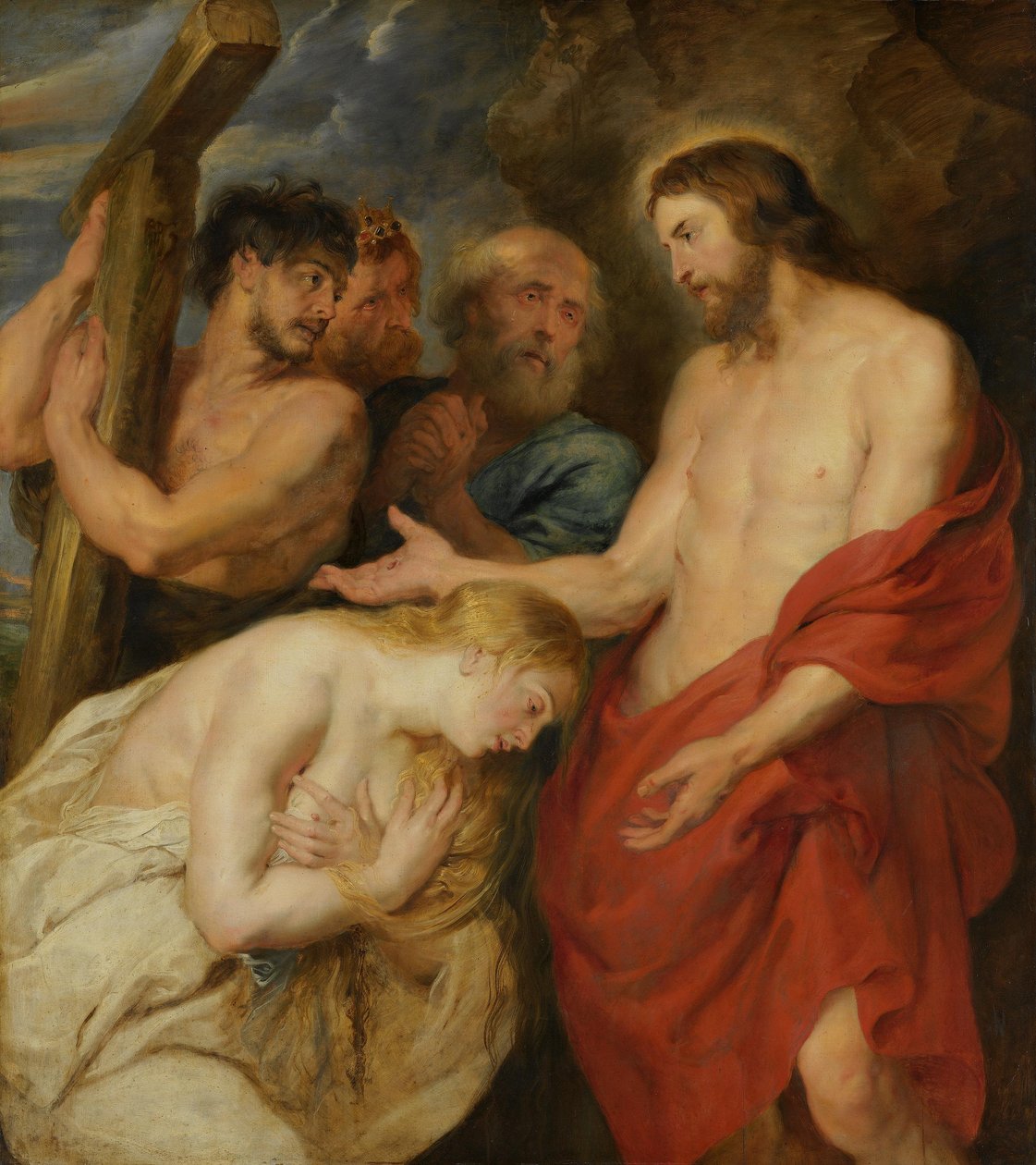 Kristus og de angrende syndere af Peter Paul Rubens