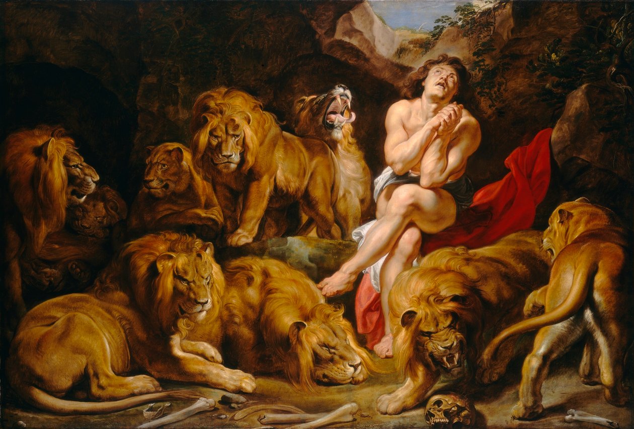 Daniel i løvens hule af Peter Paul Rubens