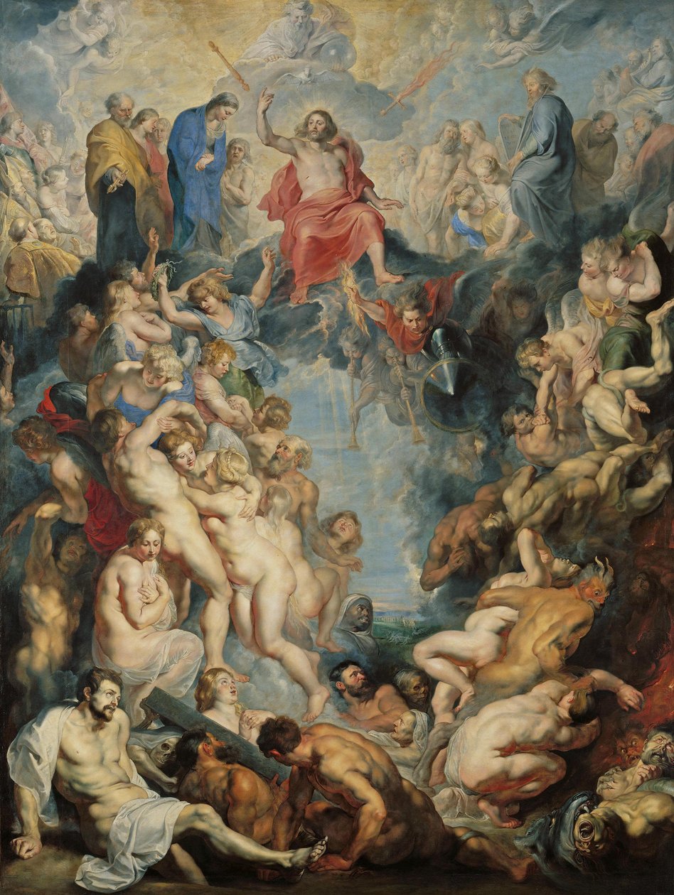 Den store dommedag af Peter Paul Rubens
