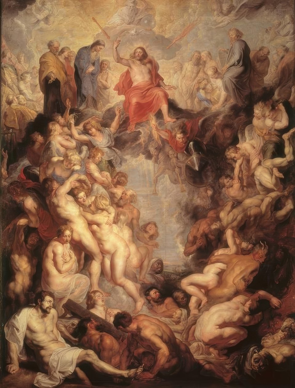 Den store sidste dom af Peter Paul Rubens