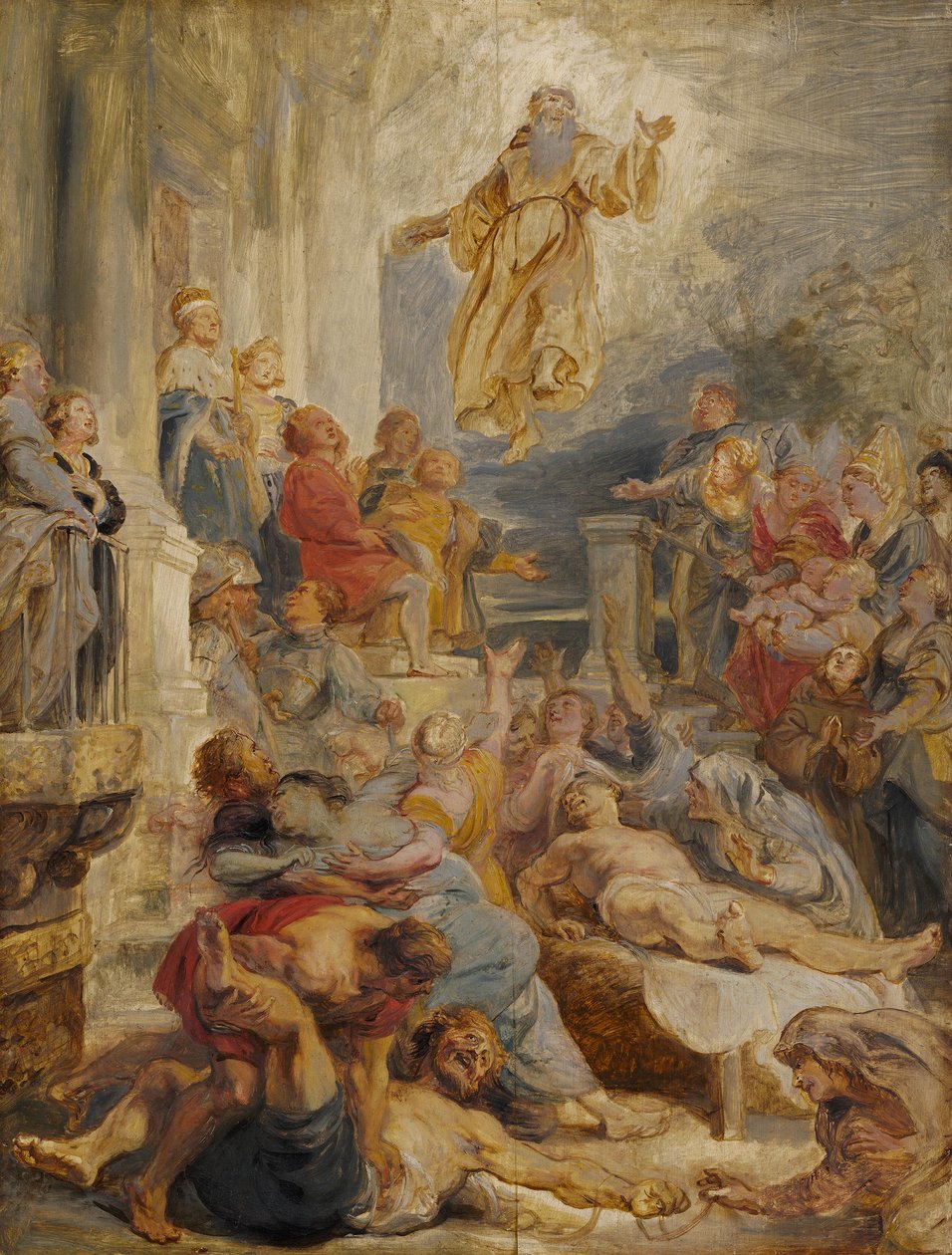 Sankt Frans af Paolas mirakel af Peter Paul Rubens