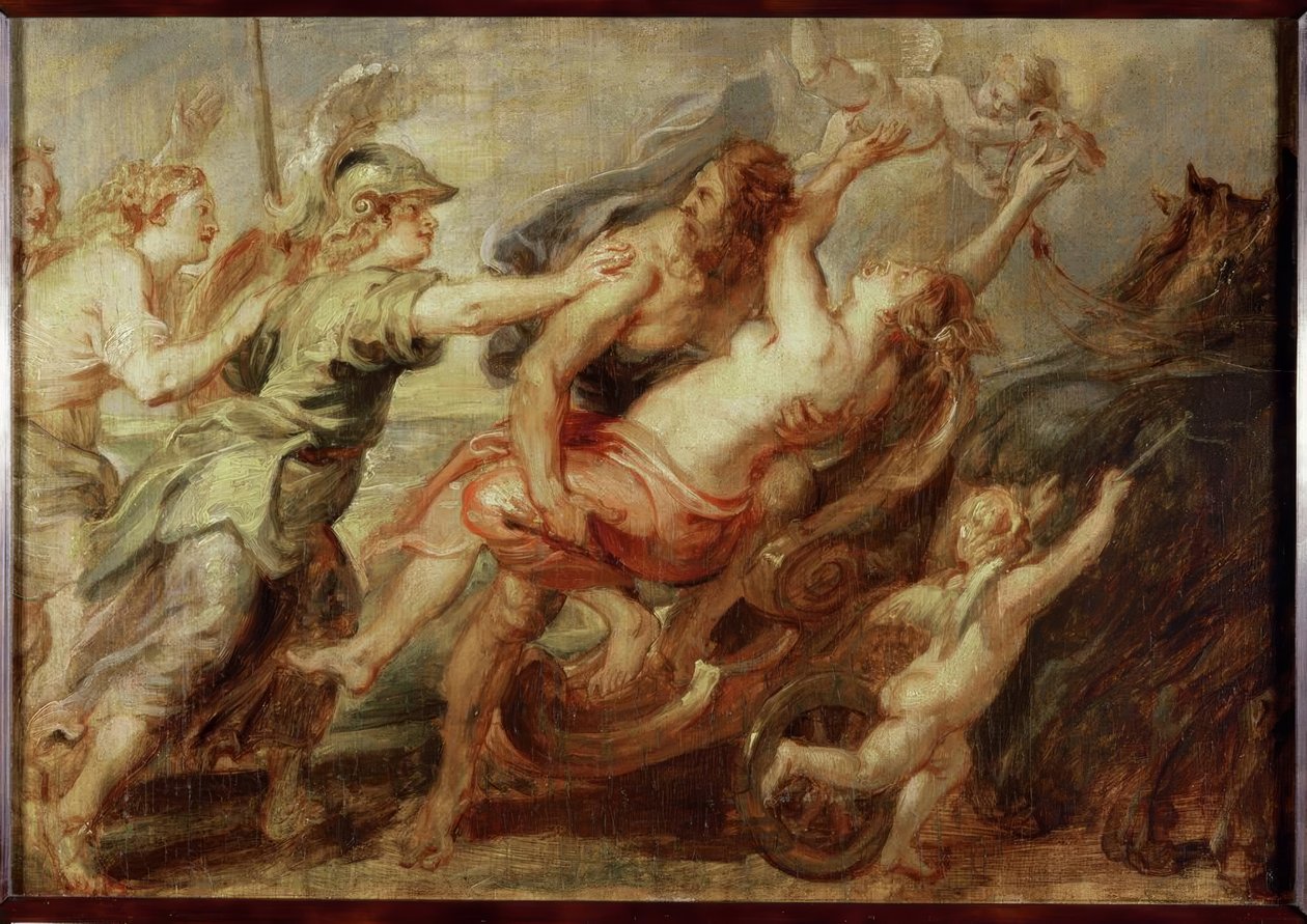 Voldtægten af ​​Proserpin af Peter Paul Rubens