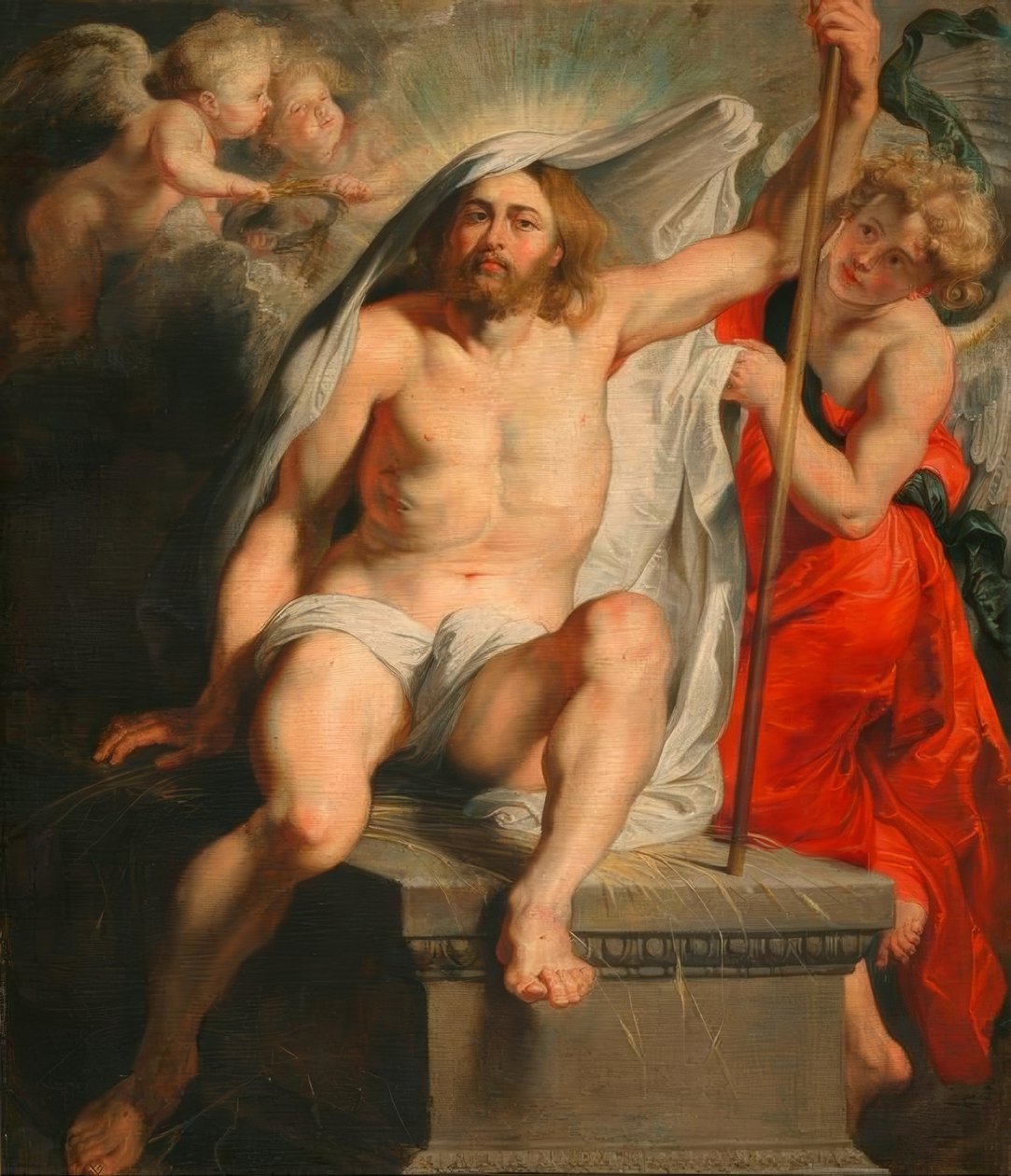Den opstandne Kristus triumferende af Peter Paul Rubens