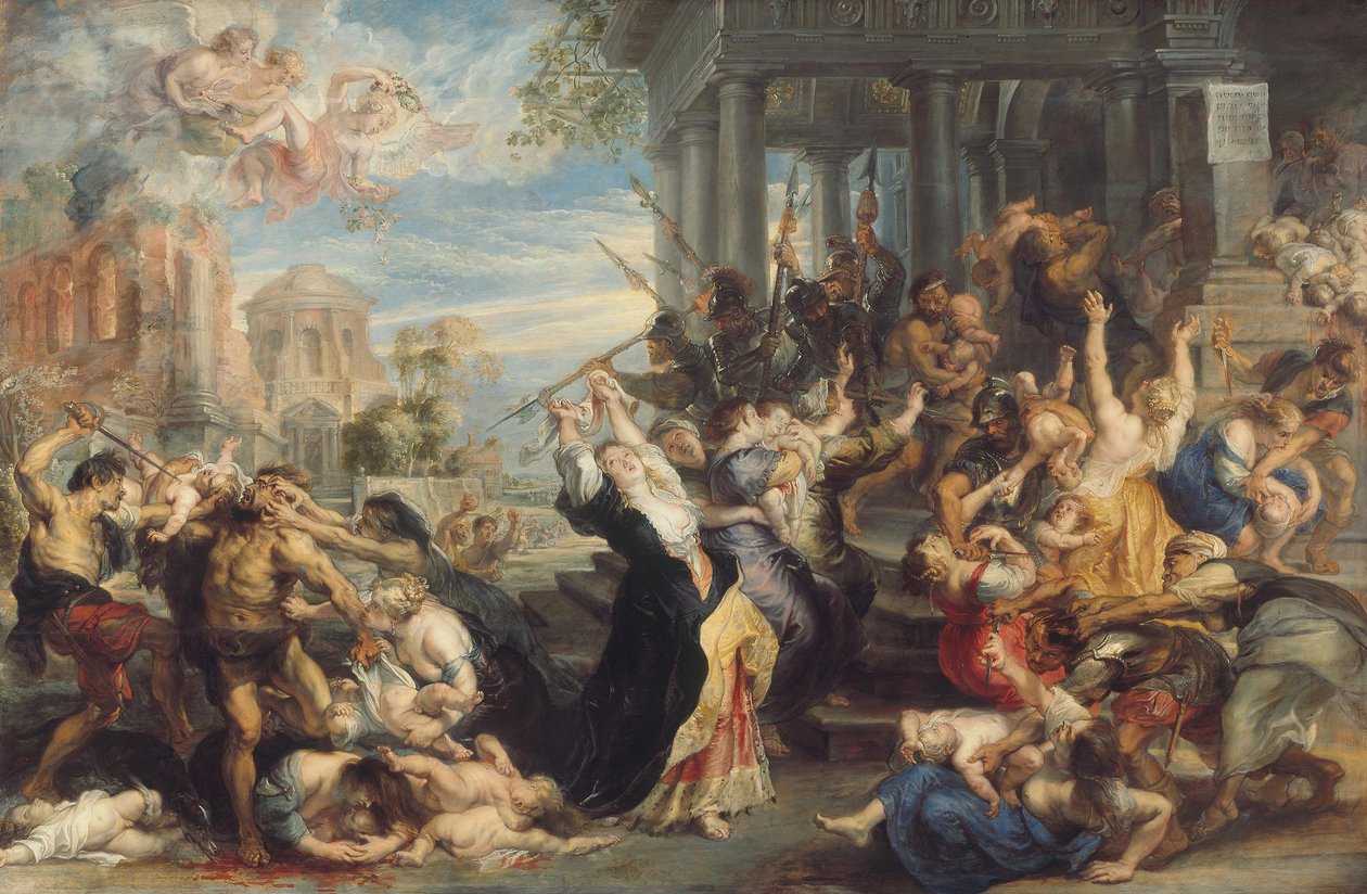 Barnemordet i Betlehem af Peter Paul Rubens
