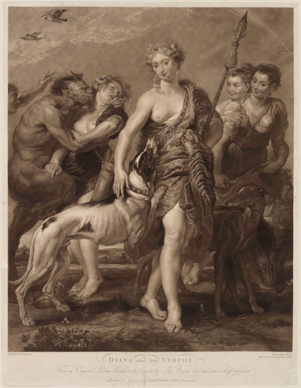 Diana på jagt af Peter Paul Rubens