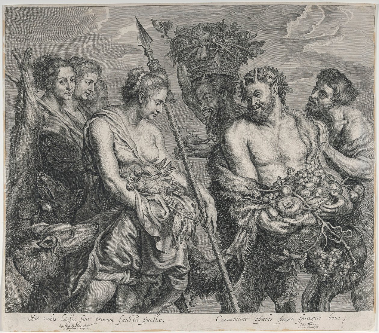 Diana vender tilbage fra jagten af Peter Paul Rubens