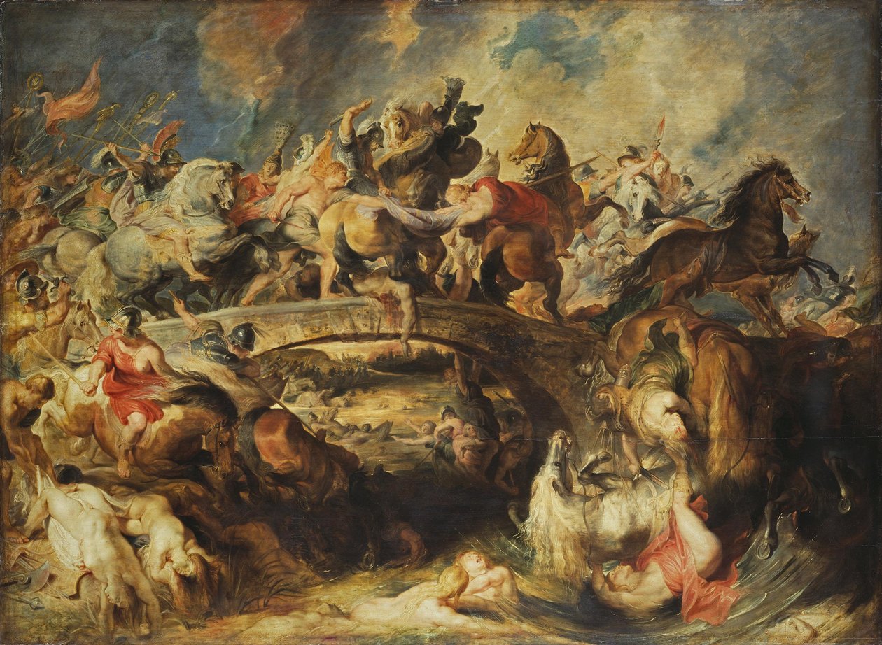 Slaget ved Amazonerne af Peter Paul Rubens