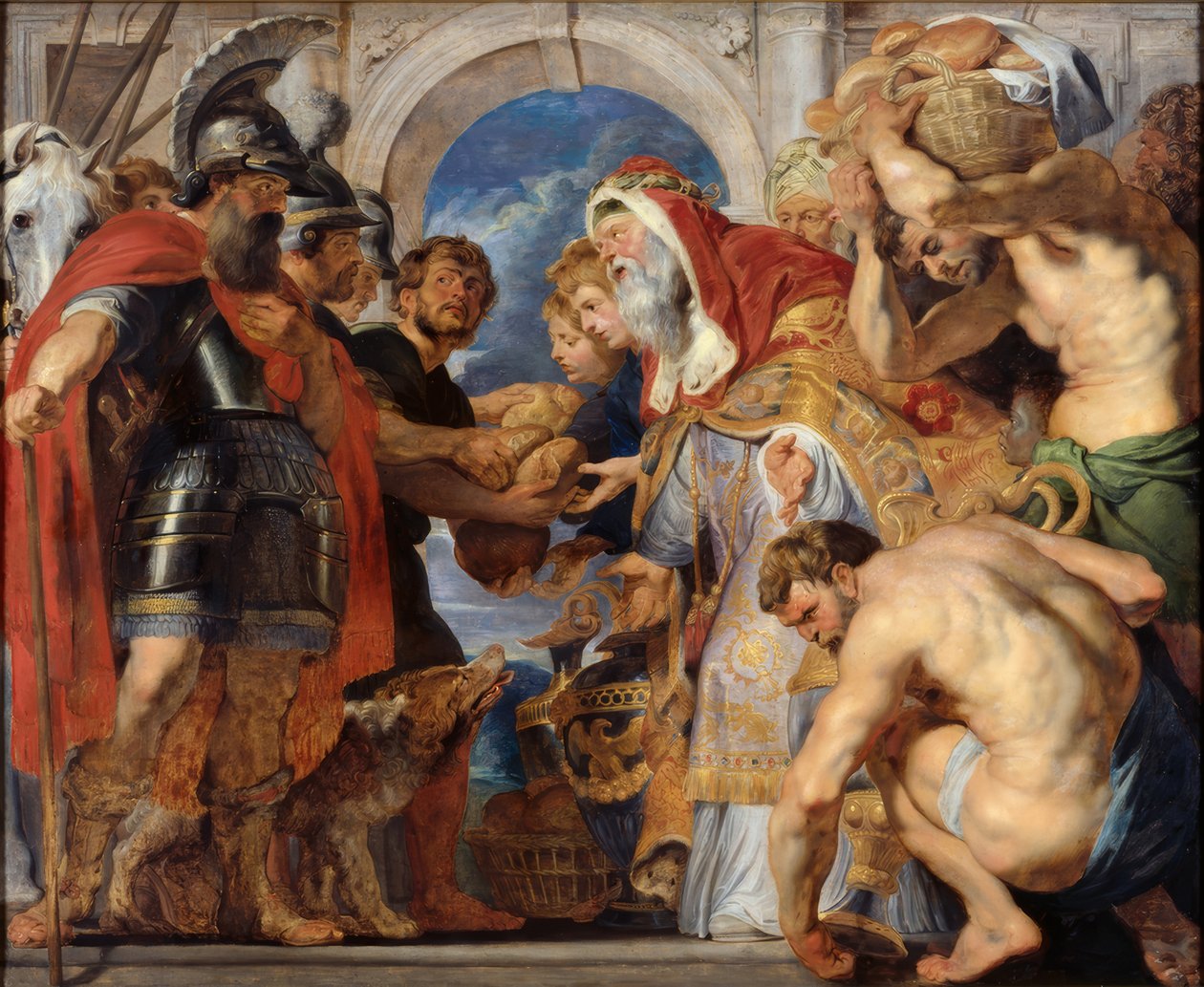 Mødet mellem Abraham og Melkisedek af Peter Paul Rubens
