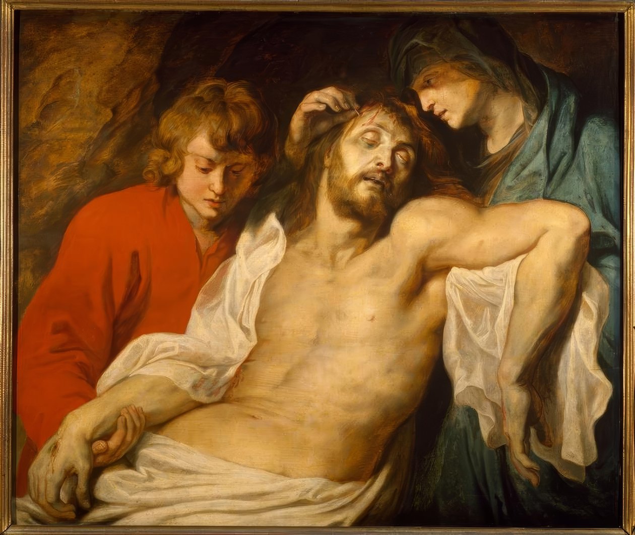 The Lamentation of Christ af Maria og Johannes (Great Bewei af Peter Paul Rubens