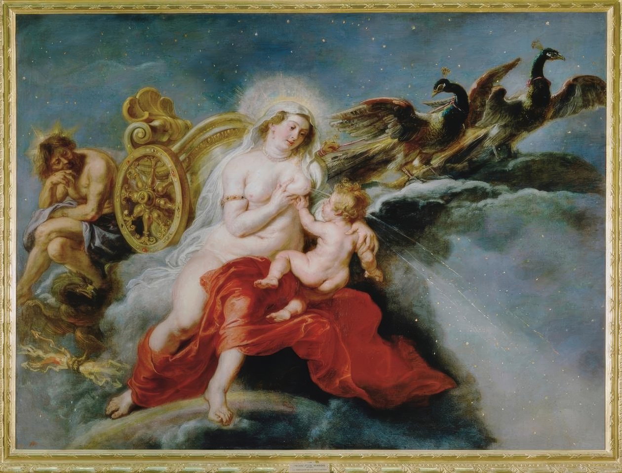 Dannelsen af ​​Mælkevejen af Peter Paul Rubens