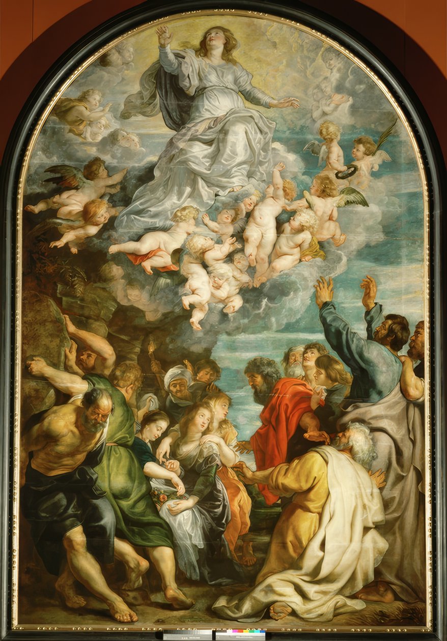 Antagelsen af ​​Maria af Peter Paul Rubens