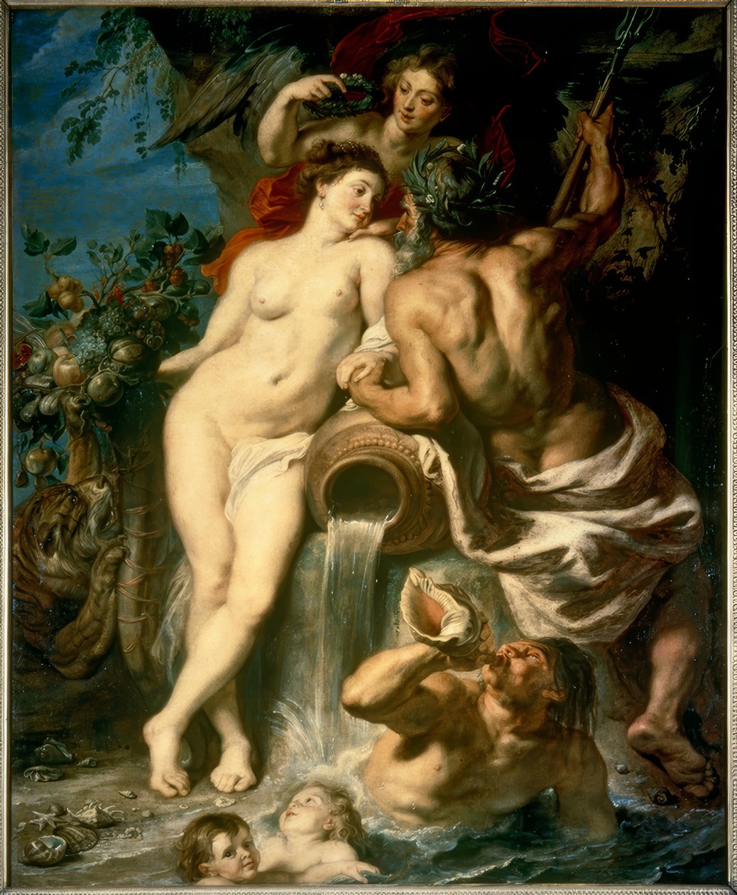 Forbindelsen mellem vand og jord af Peter Paul Rubens