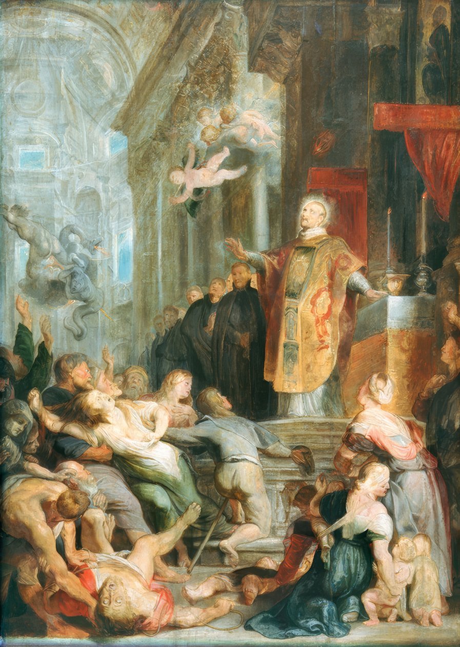 Miraklerne i St. Ignatius af Loyola af Peter Paul Rubens
