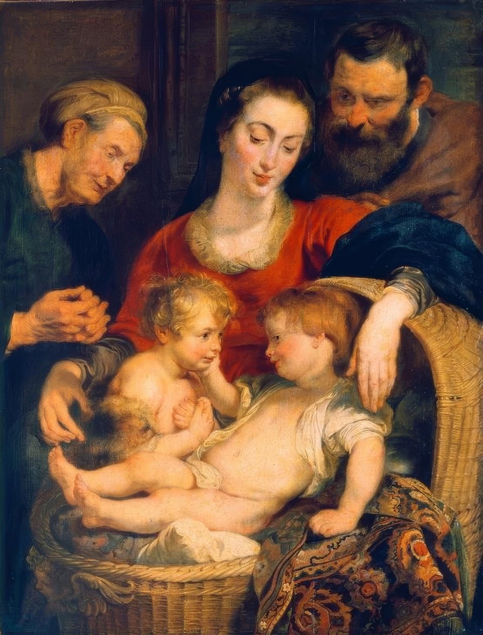 Den hellige familie af Peter Paul Rubens