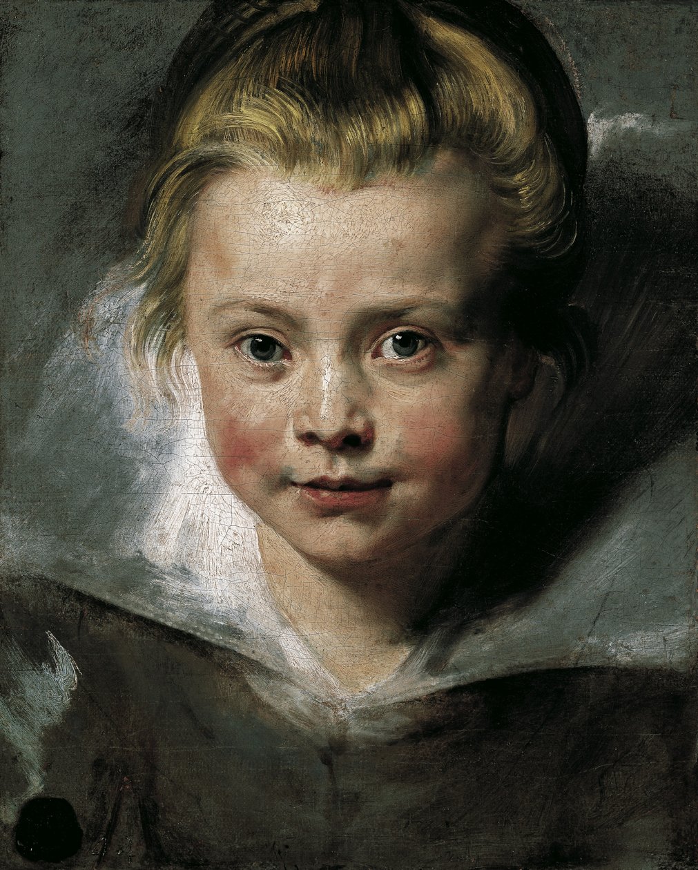 Hollandsk: Portret van Clara Serena Rubens (1611-1623) Portræt af Clara Serena Rubens, kunstnerens datter af Peter Paul Rubens