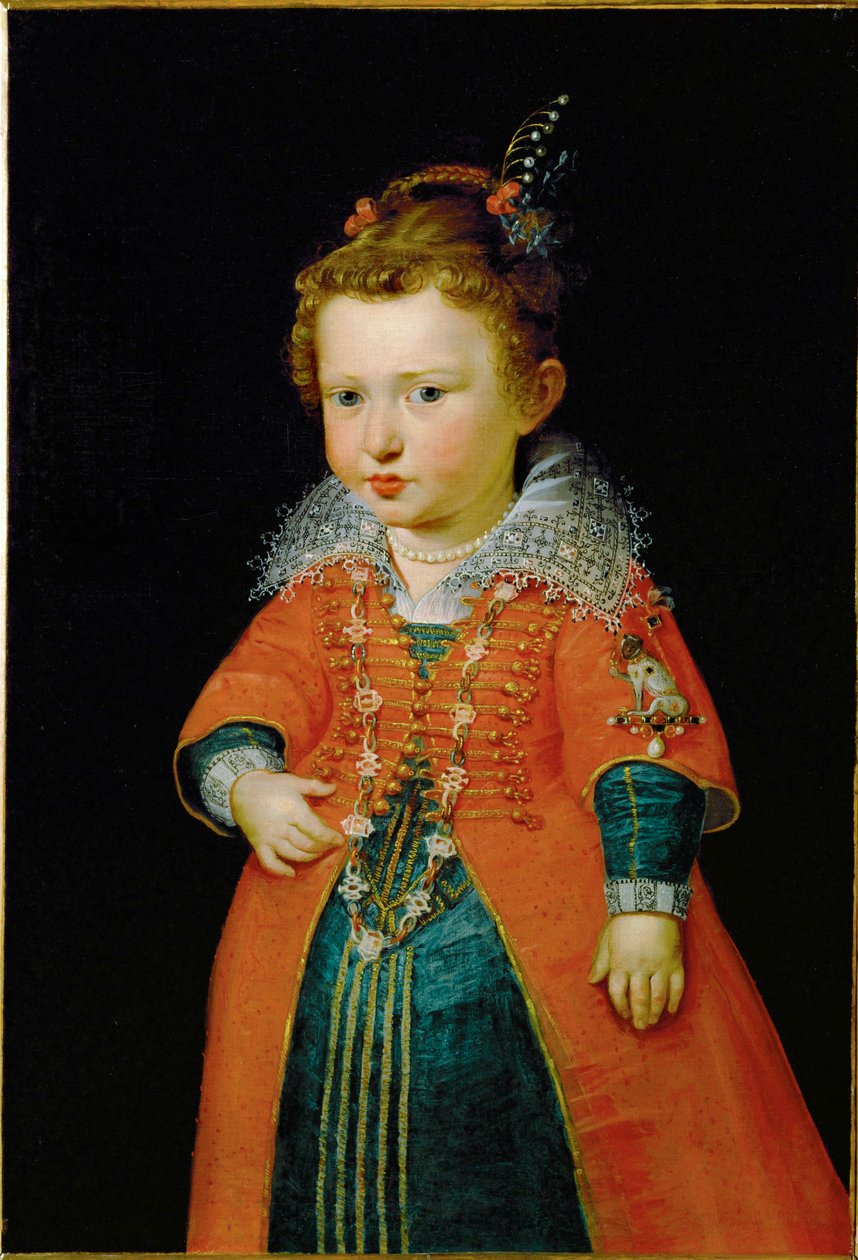 Eleonore Gonzaga, datter af hertug Vincenzo, ca. 1600-04 (olie på lærred) af Peter Paul Rubens