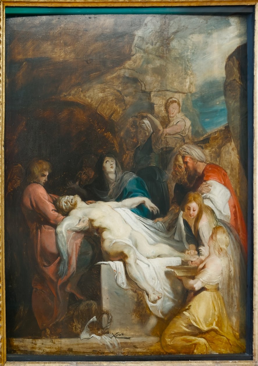 Gravlæggelsen af Peter Paul Rubens