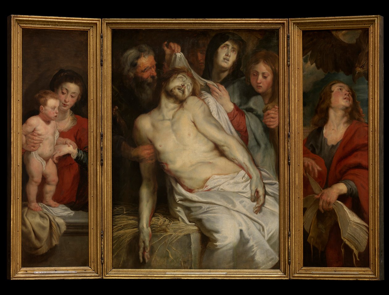 Epitafium over Jan Michielsen og hans hustru Maria Maes af Peter Paul Rubens