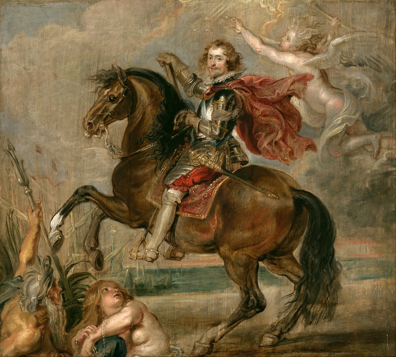 Rytterportræt af hertugen af Buckingham af Peter Paul Rubens