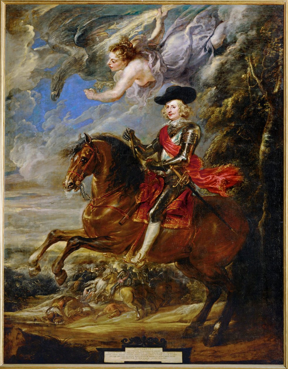 Rytterportræt af kardinalbarnet Don Fernando af Østrig af Peter Paul Rubens