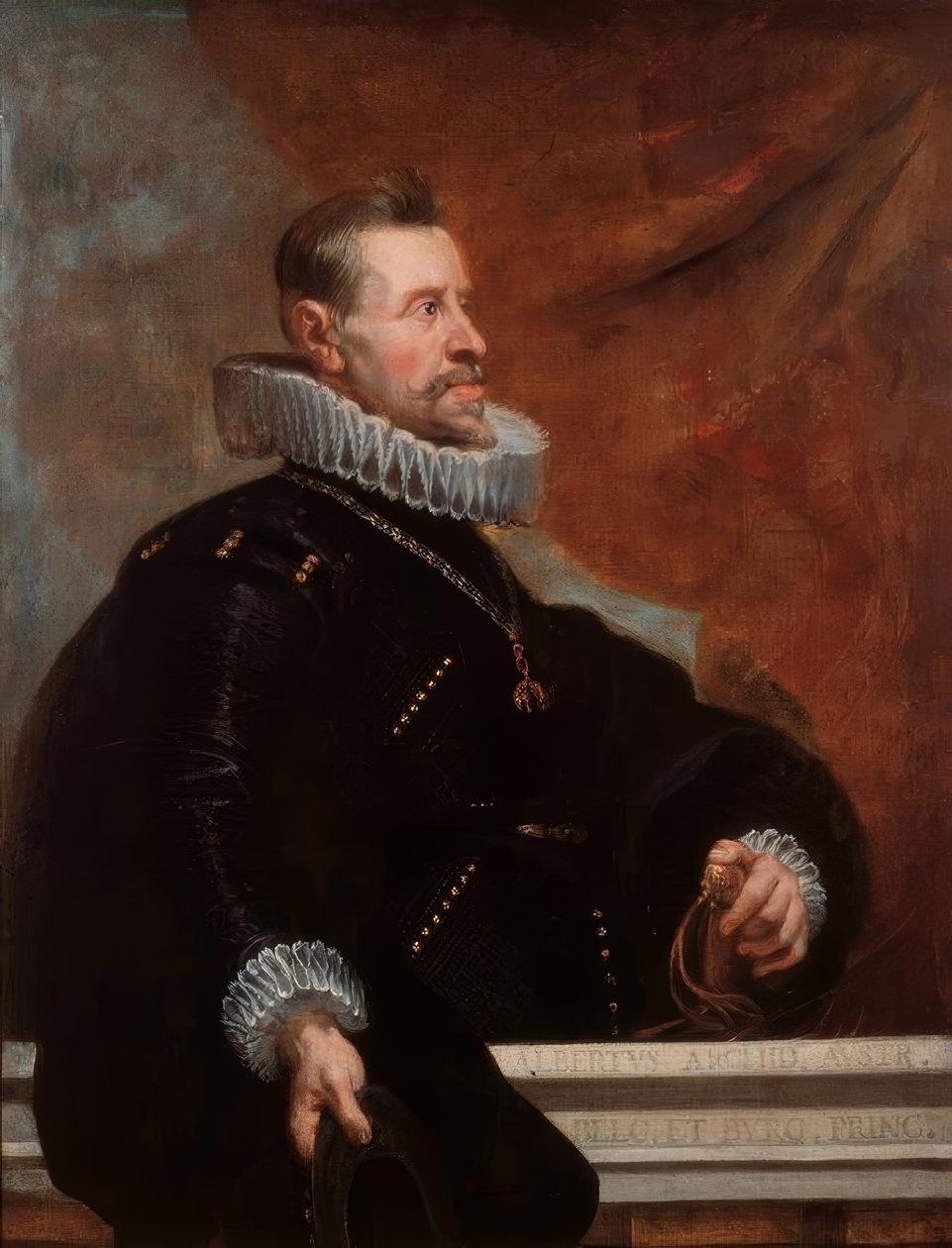 Erzherzog Albrecht VII. / Rubens af Peter Paul Rubens
