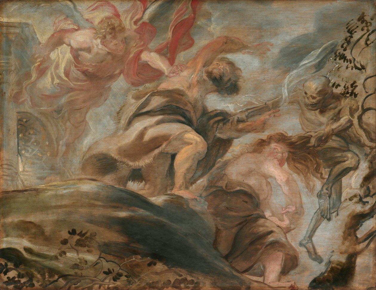 Fordrivelsen fra Edens Have af Peter Paul Rubens
