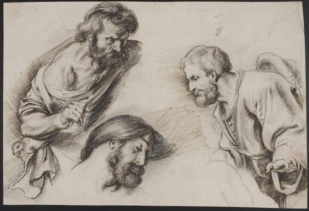 Figurstudier af Peter Paul Rubens