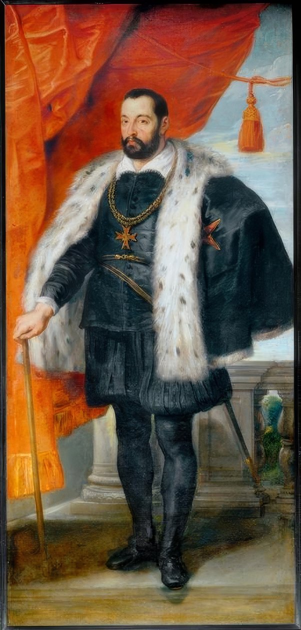 Francois I af Medici af Peter Paul Rubens
