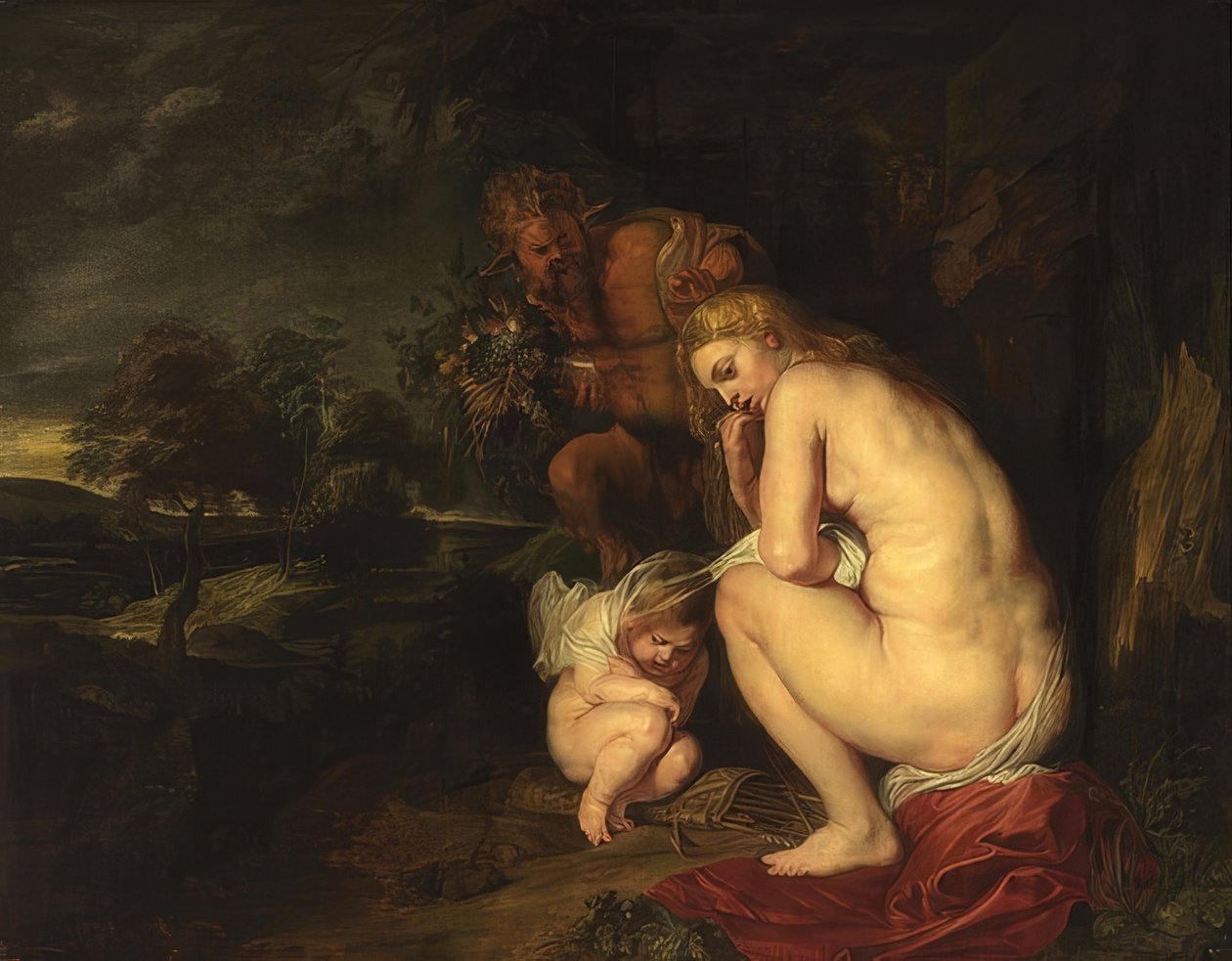 Frierende Venus (Venus Frigida). 1614 af Peter Paul Rubens