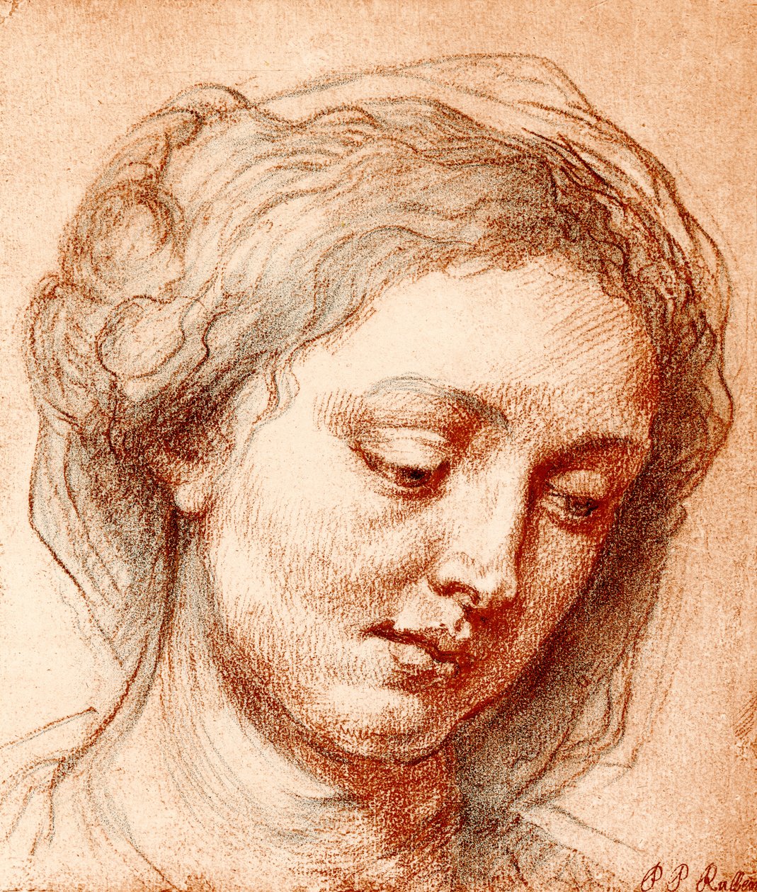Piges hoved af Peter Paul Rubens