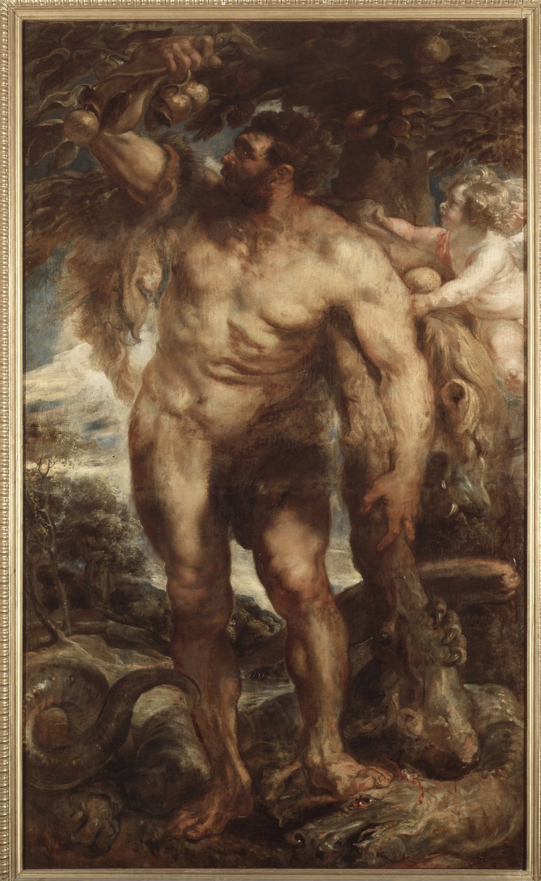 Hercules in the Garden of the Hesperides, ca. 1638 (olie på lærred) af Peter Paul Rubens