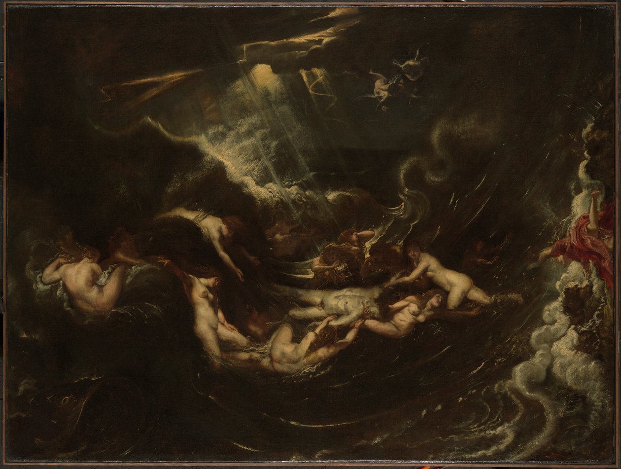 Hero og Leander af Peter Paul Rubens