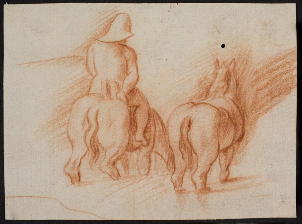 Pferde und Reiter aus "Der verlorene Sohn" af Peter Paul Rubens