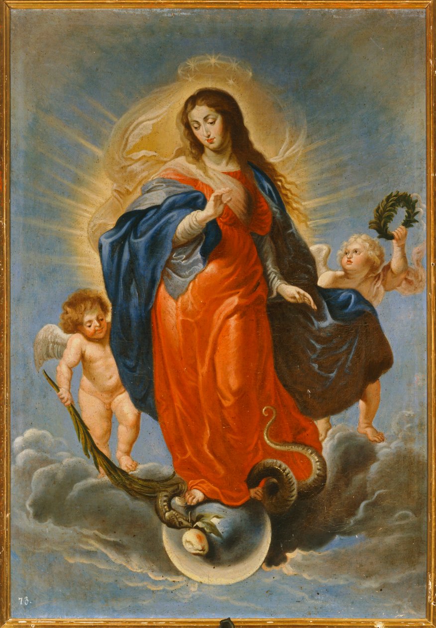 Ubesmittet undfangelse af Peter Paul Rubens