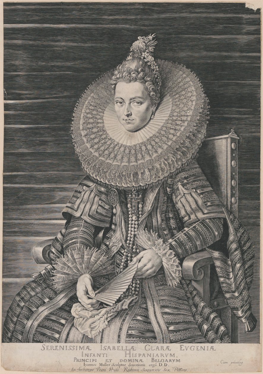 Isabella, infanta af Spanien af Peter Paul Rubens