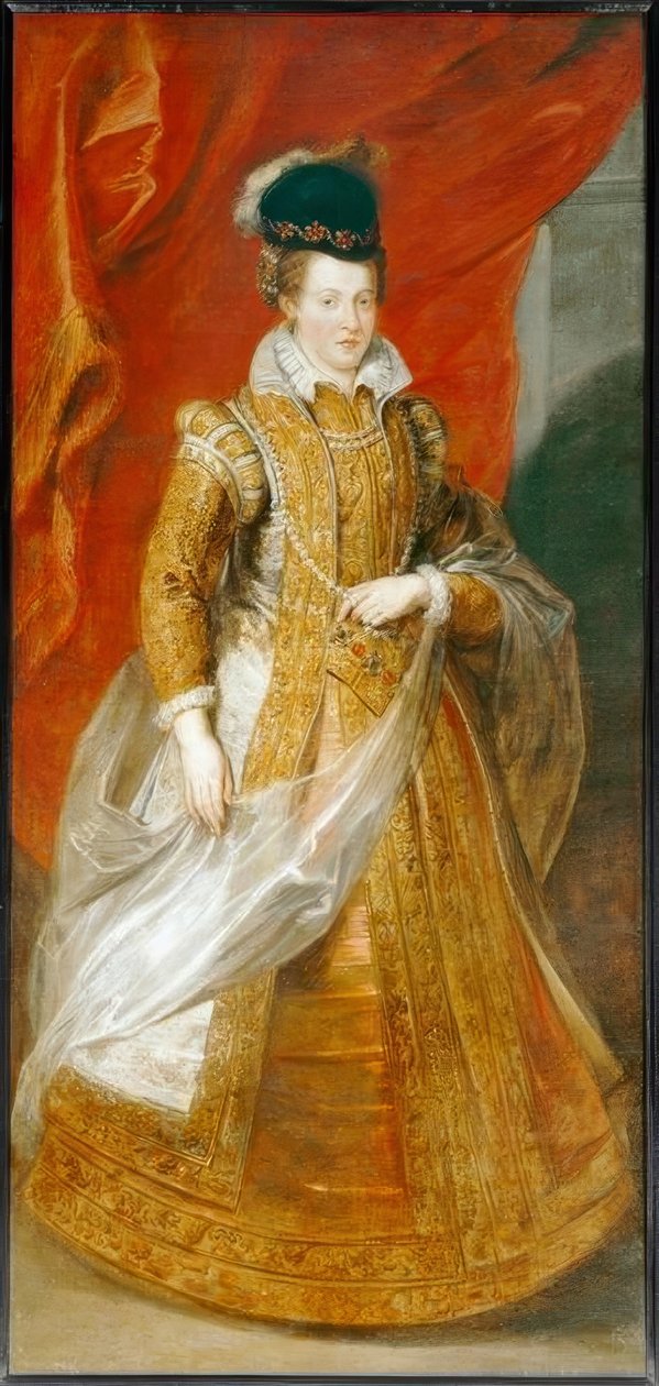 Jeanne af Østrig af Peter Paul Rubens