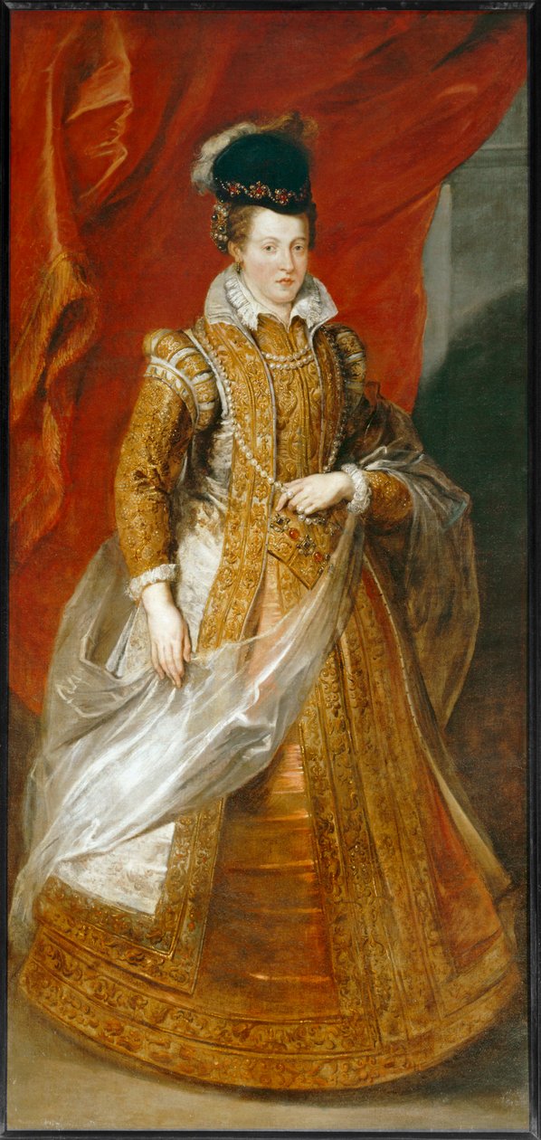 Johanna af Østrig, storhertuginde af Toscana (maleri på lærred) af Peter Paul Rubens