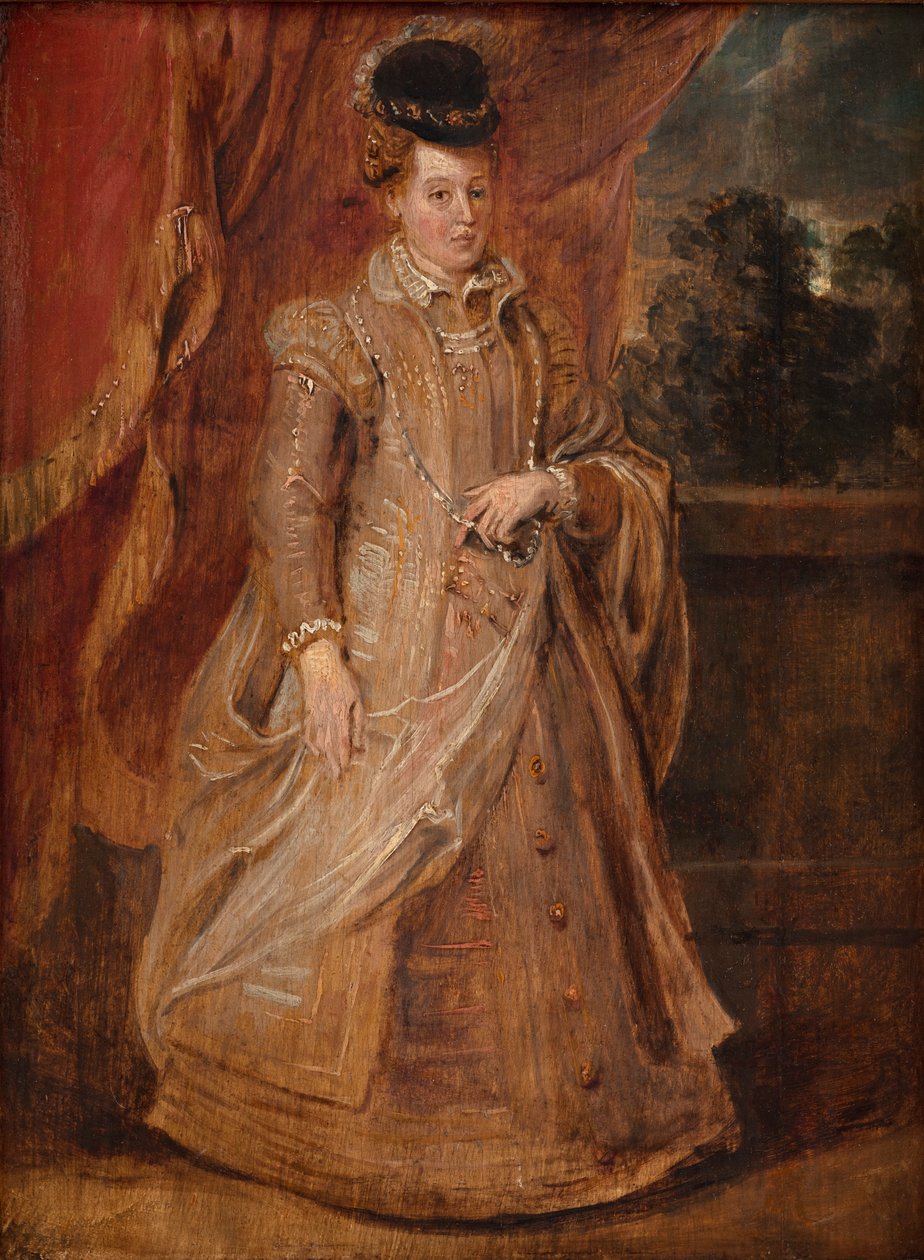 Johanna af Østrig af Peter Paul Rubens