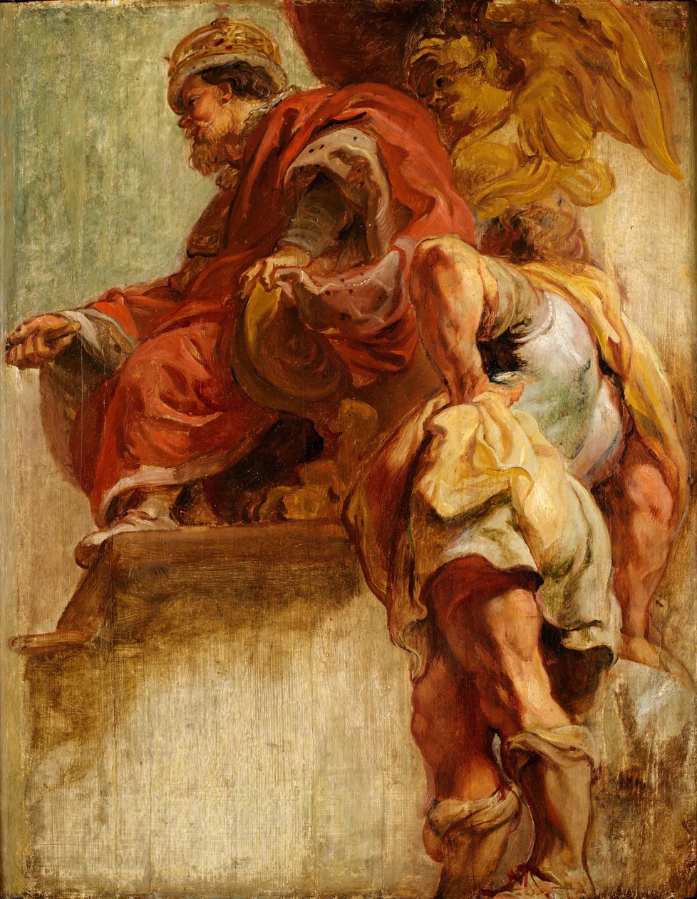 King James I, der forener England og Skotland, 1632-33. af Peter Paul Rubens