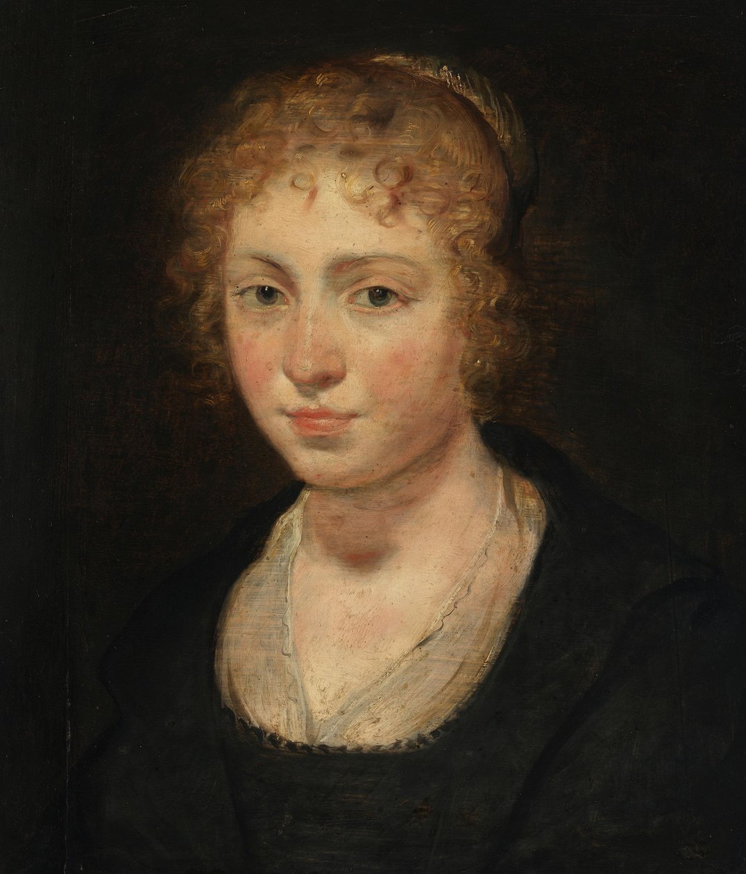 Hoved af en ung pige af Peter Paul Rubens