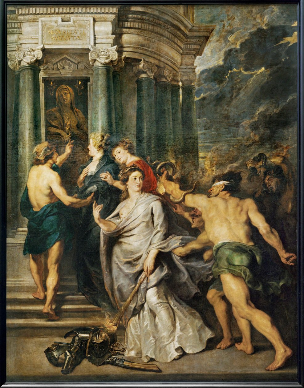 The Peace Conclusion (maleri på lærred) af Peter Paul Rubens