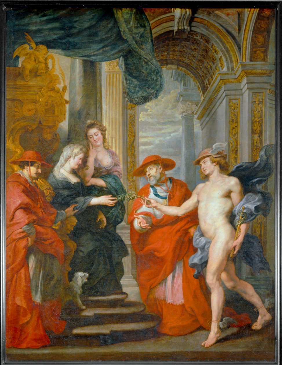 Traktaten i Angouleme (maleri på lærred) af Peter Paul Rubens