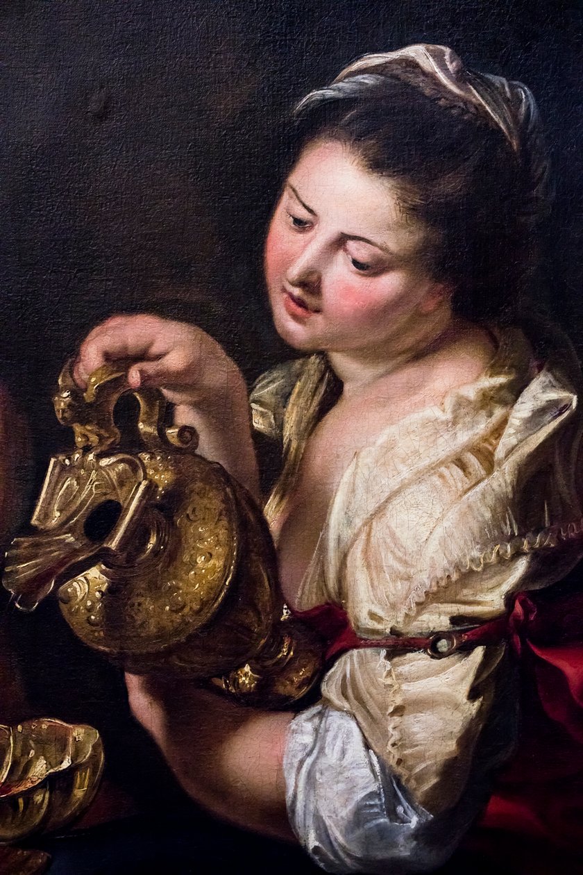 Lot og hans døtre, ca. 1610 (Olie på lærred) af Peter Paul Rubens