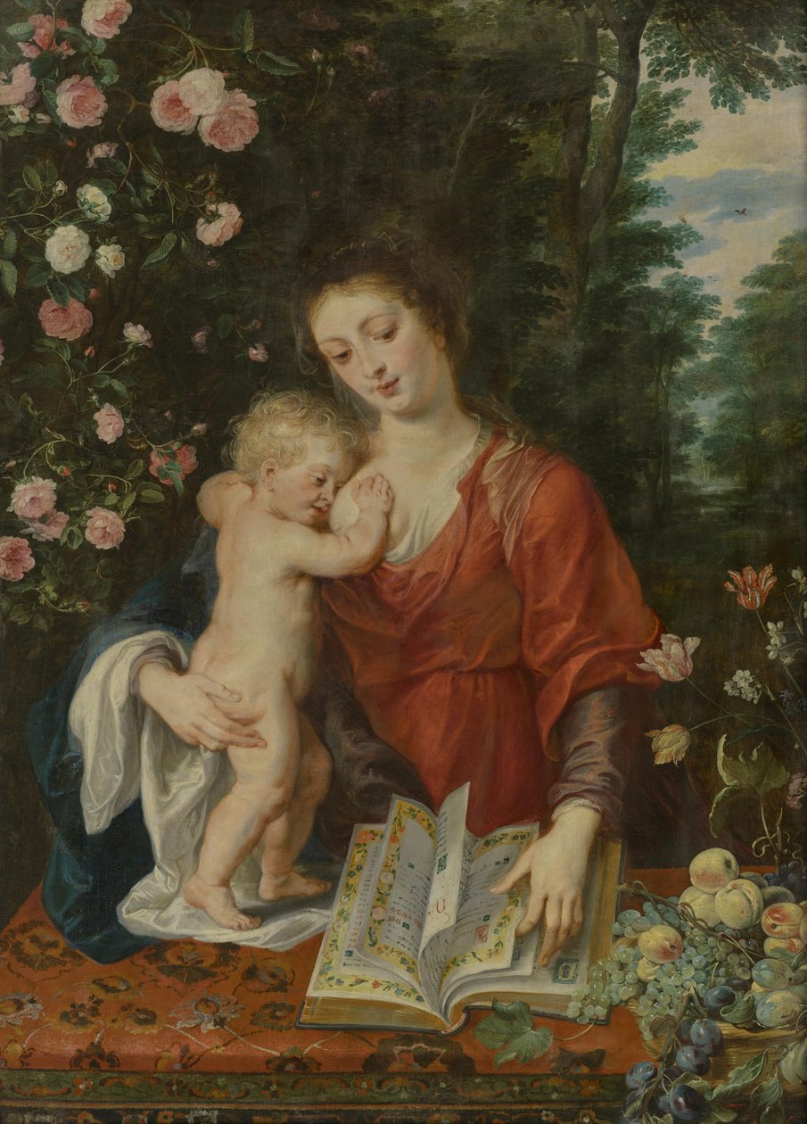 Maria med barnet af Peter Paul Rubens