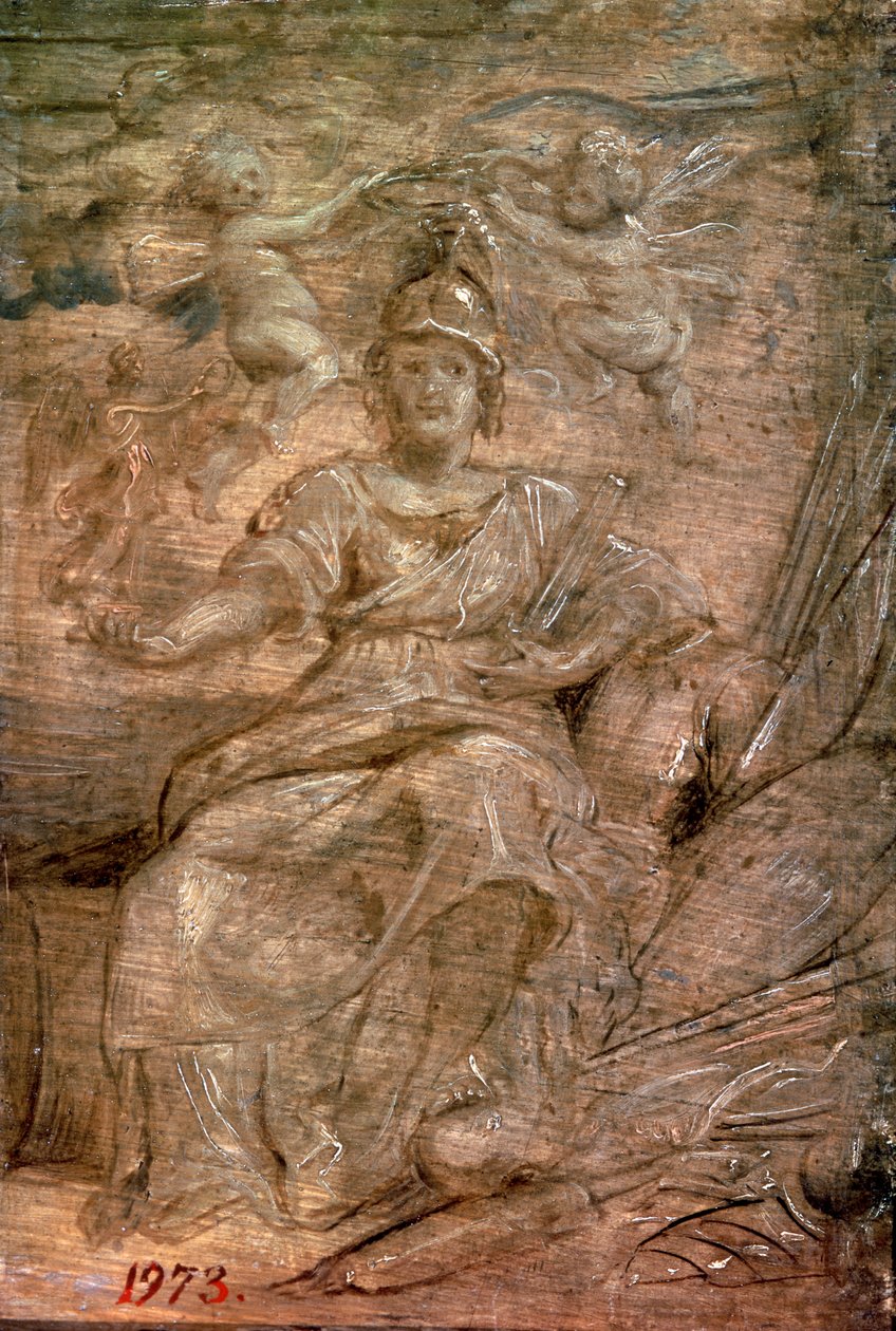 Marie de Medici som Pallas Athena, 1622. af Peter Paul Rubens